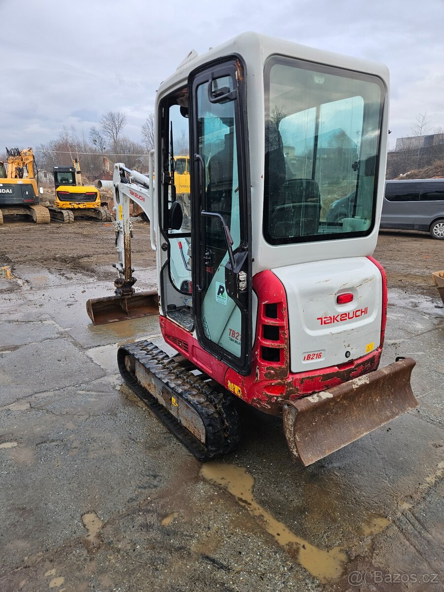 Minibagr bagr Takeuchi tb216 - 3