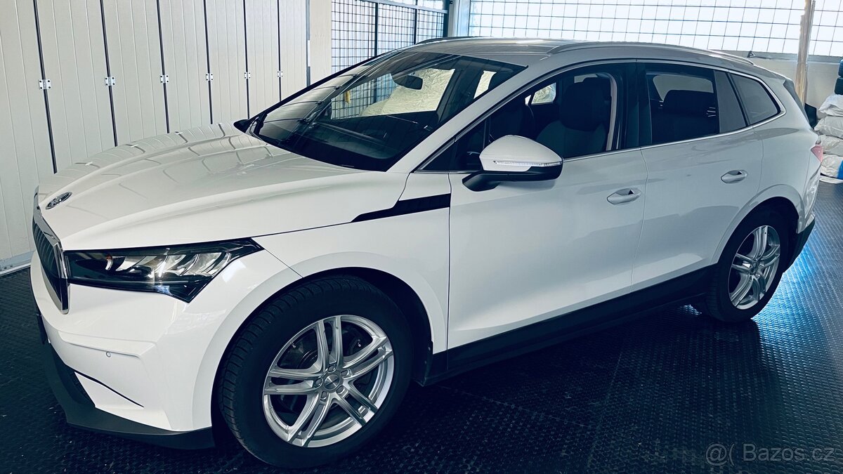 Škoda Enyaq 80, 150 kW, 185 TKM, 08/21, SoH89%, DPH, tepelko - 3