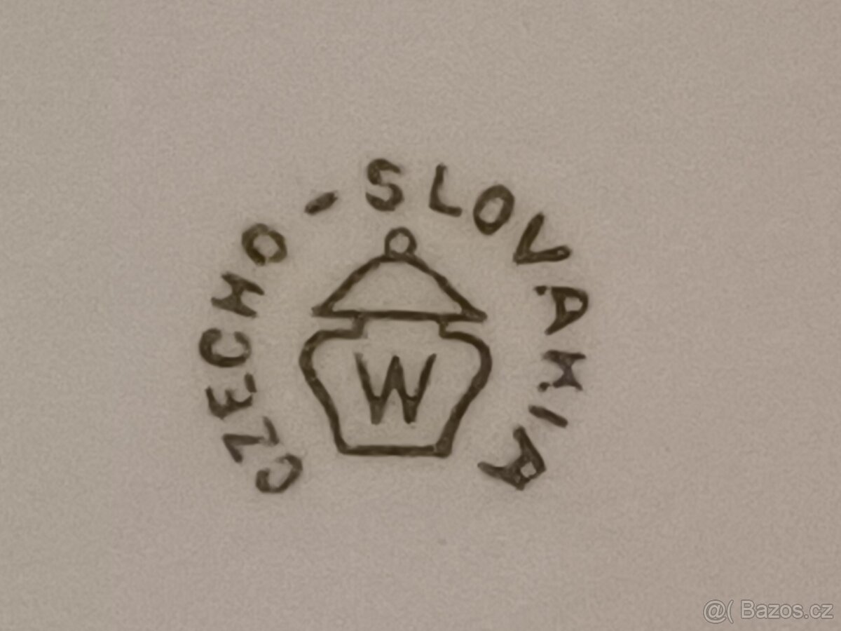 Čajový porcelánový servis - 3