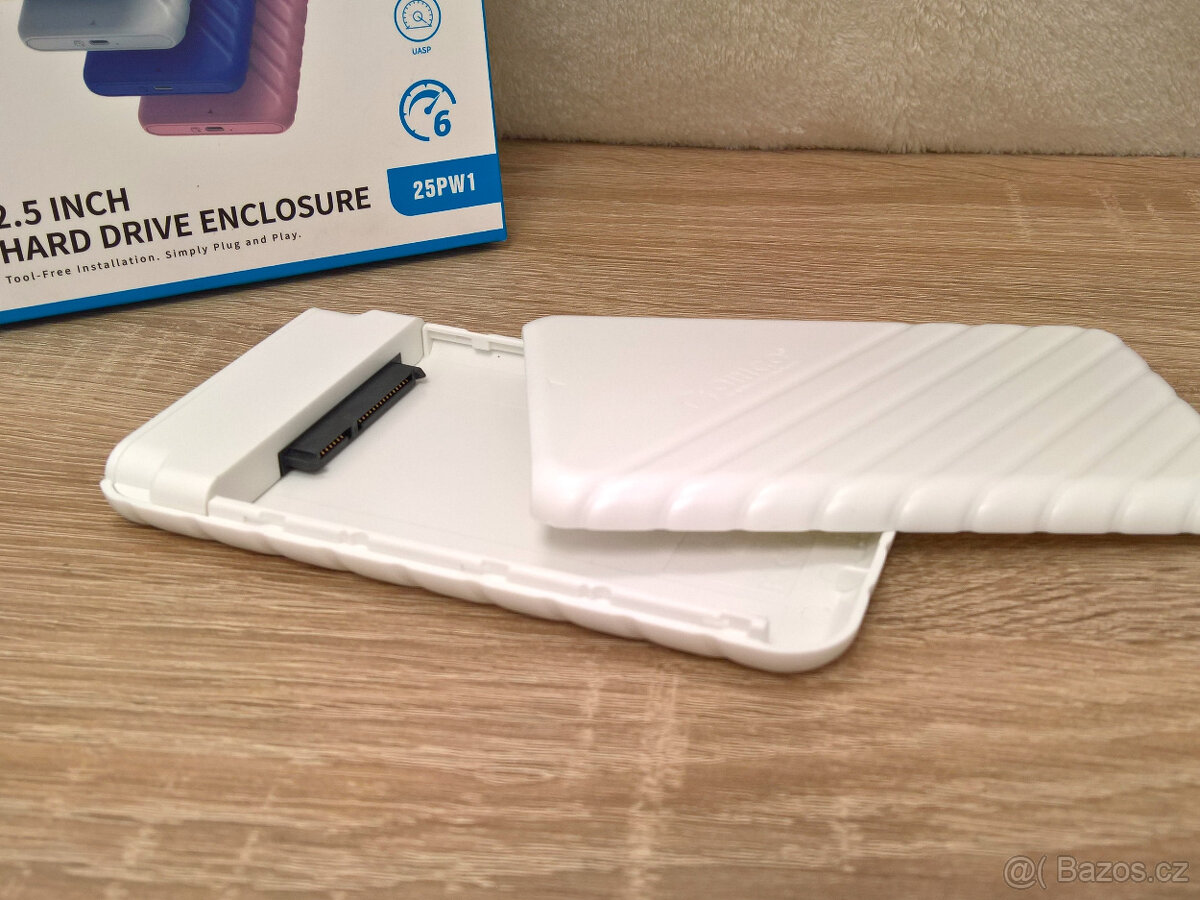 ORICO box bílý pro 2.5" disky HDD/SSD - 3