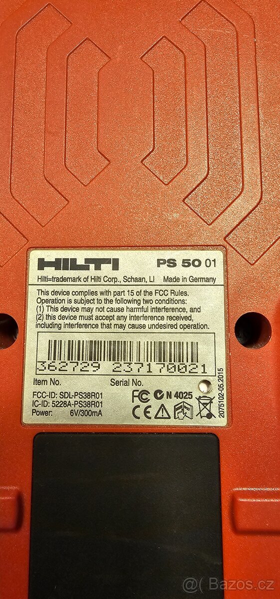 Multidetektor HILTI PS 50 - 3