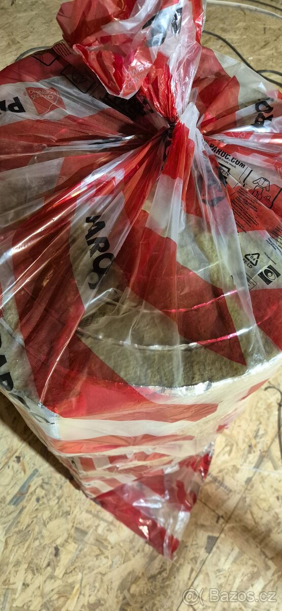 Prodám čedičovou izolační vatu s AL polepem tl. 40mm - 3