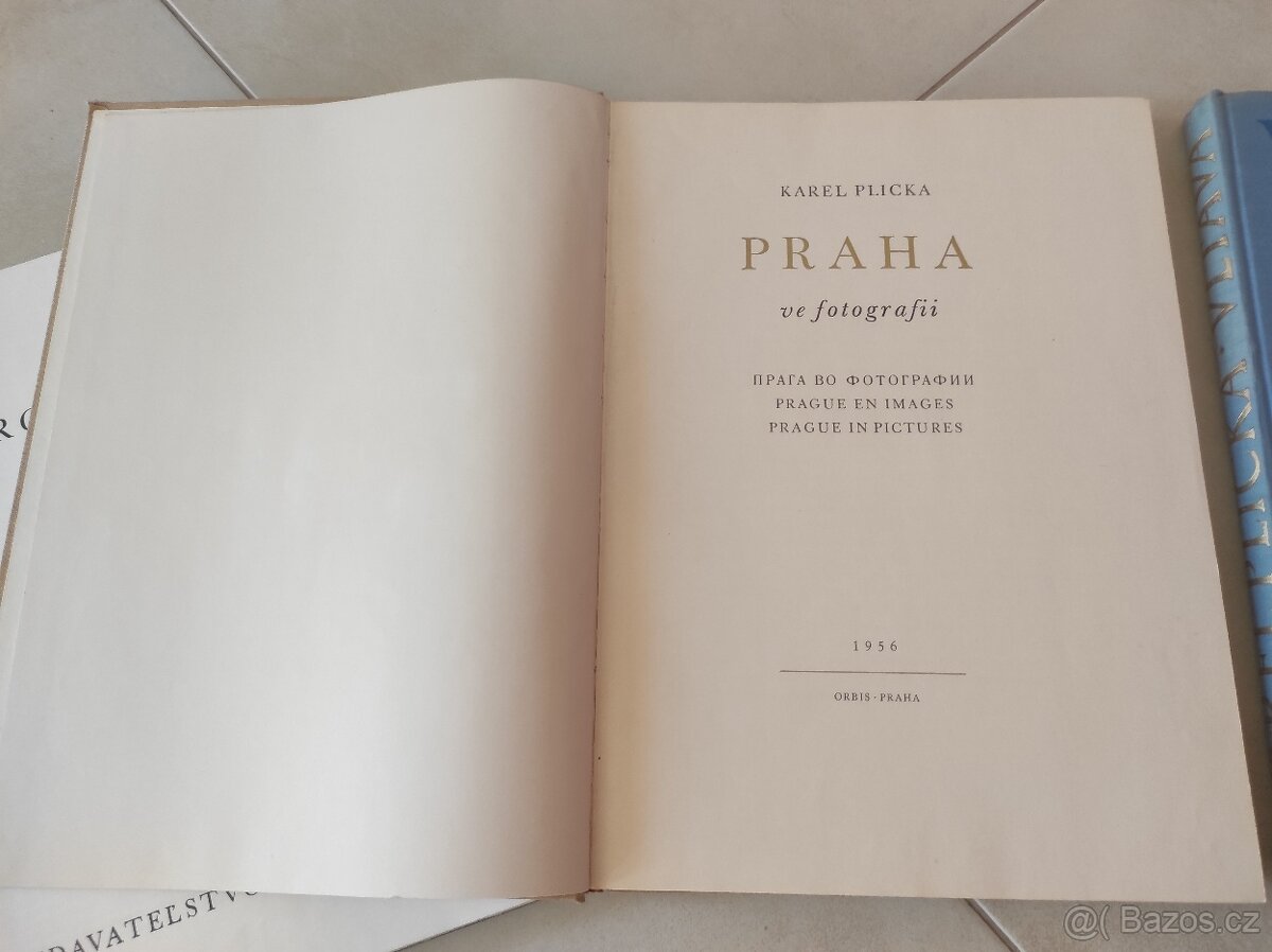 Karol Plicka - 3 fotopublikace (Vltava, Praha, Spiš) - 3