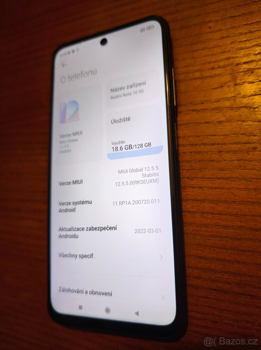 Mobilní telefon Xiaomi Redmi Note 10 5G 128GB - 3