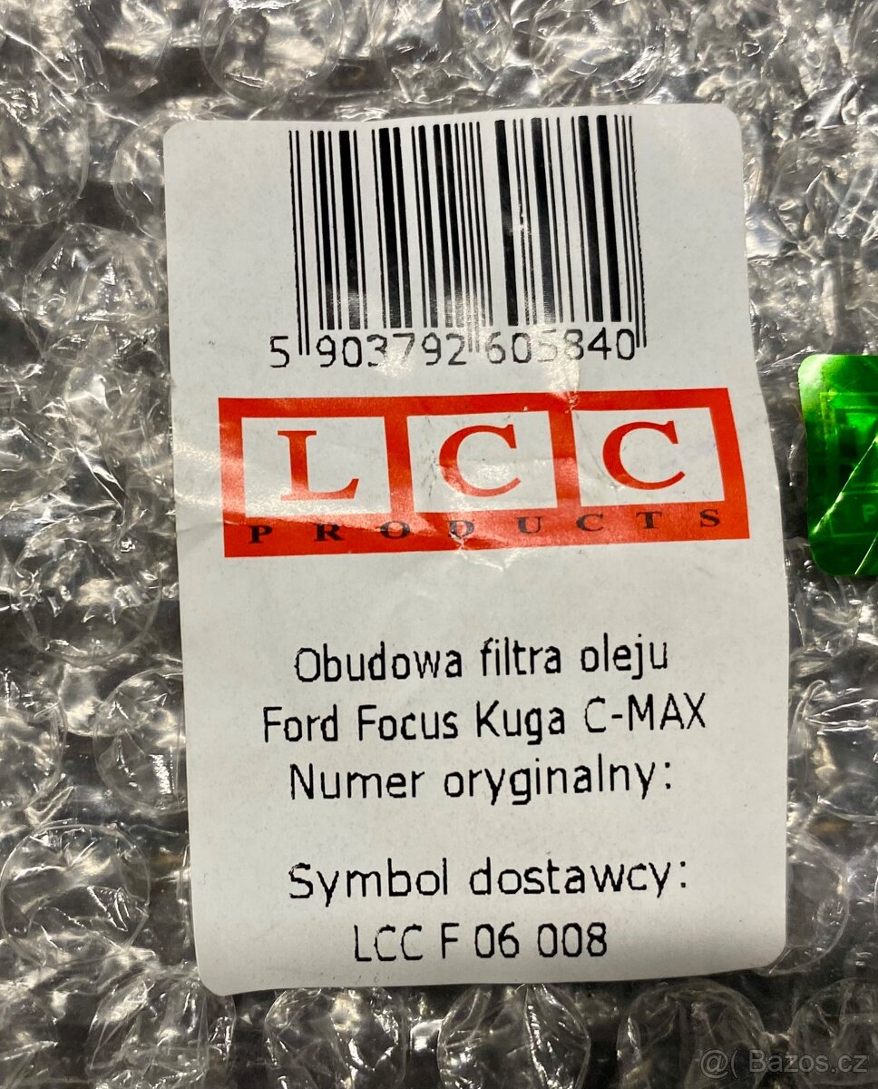 Víčko olejového filtru - 3