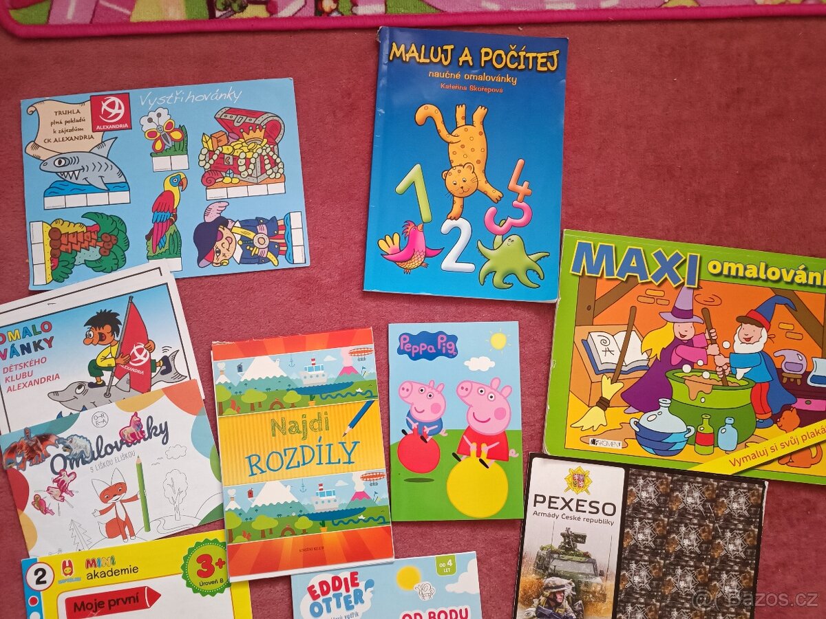 Set časopisu, omalovánek, úkolů - 3