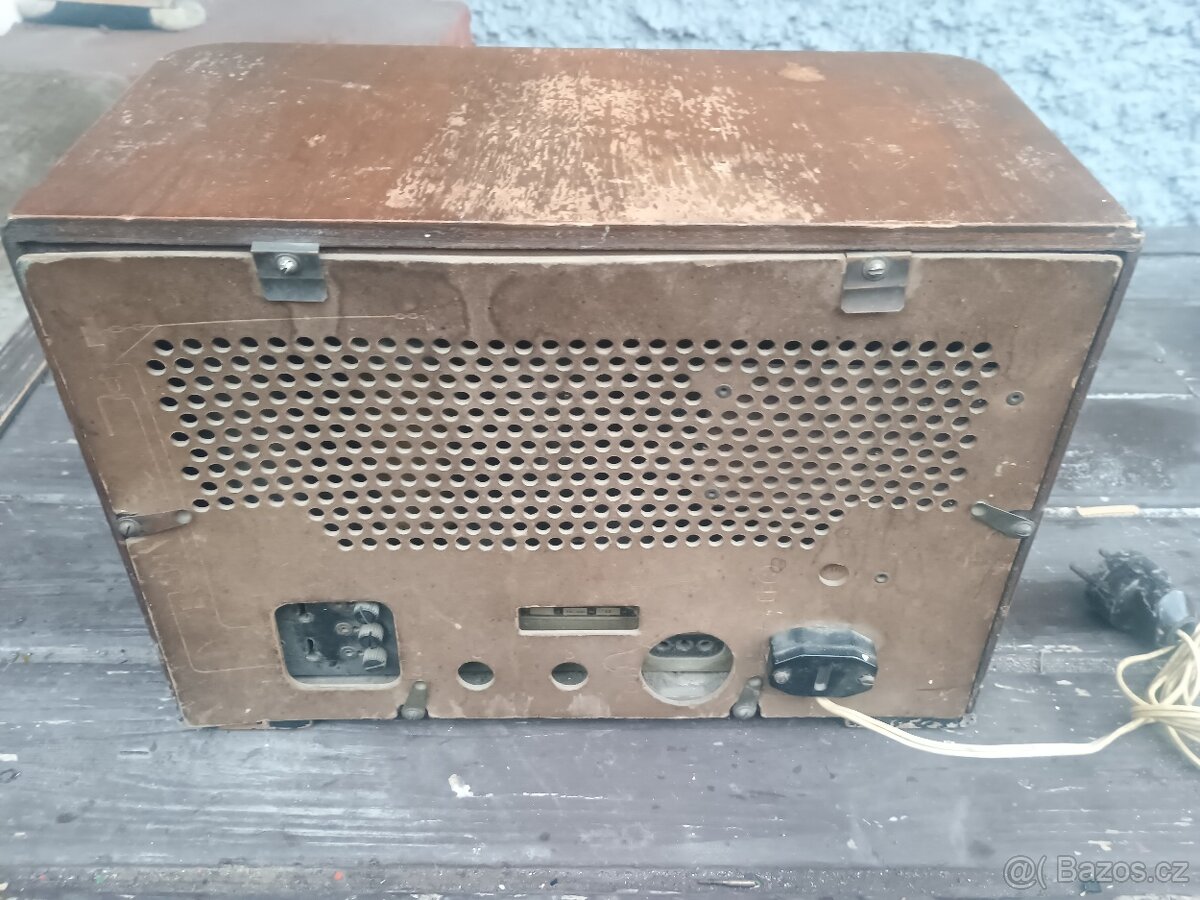 Rádio Philips 944 A lampové - 3