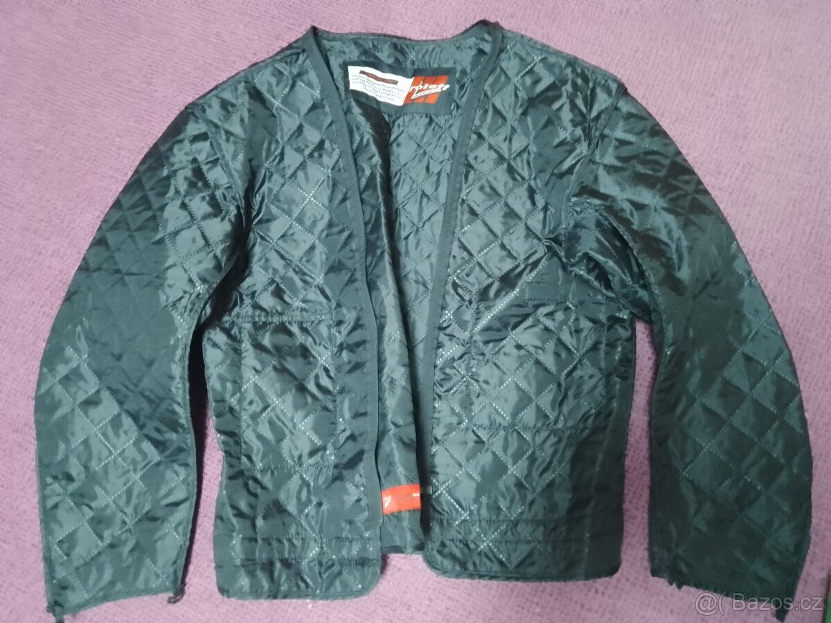 Prodám černou moto. bundu Roleff - 3