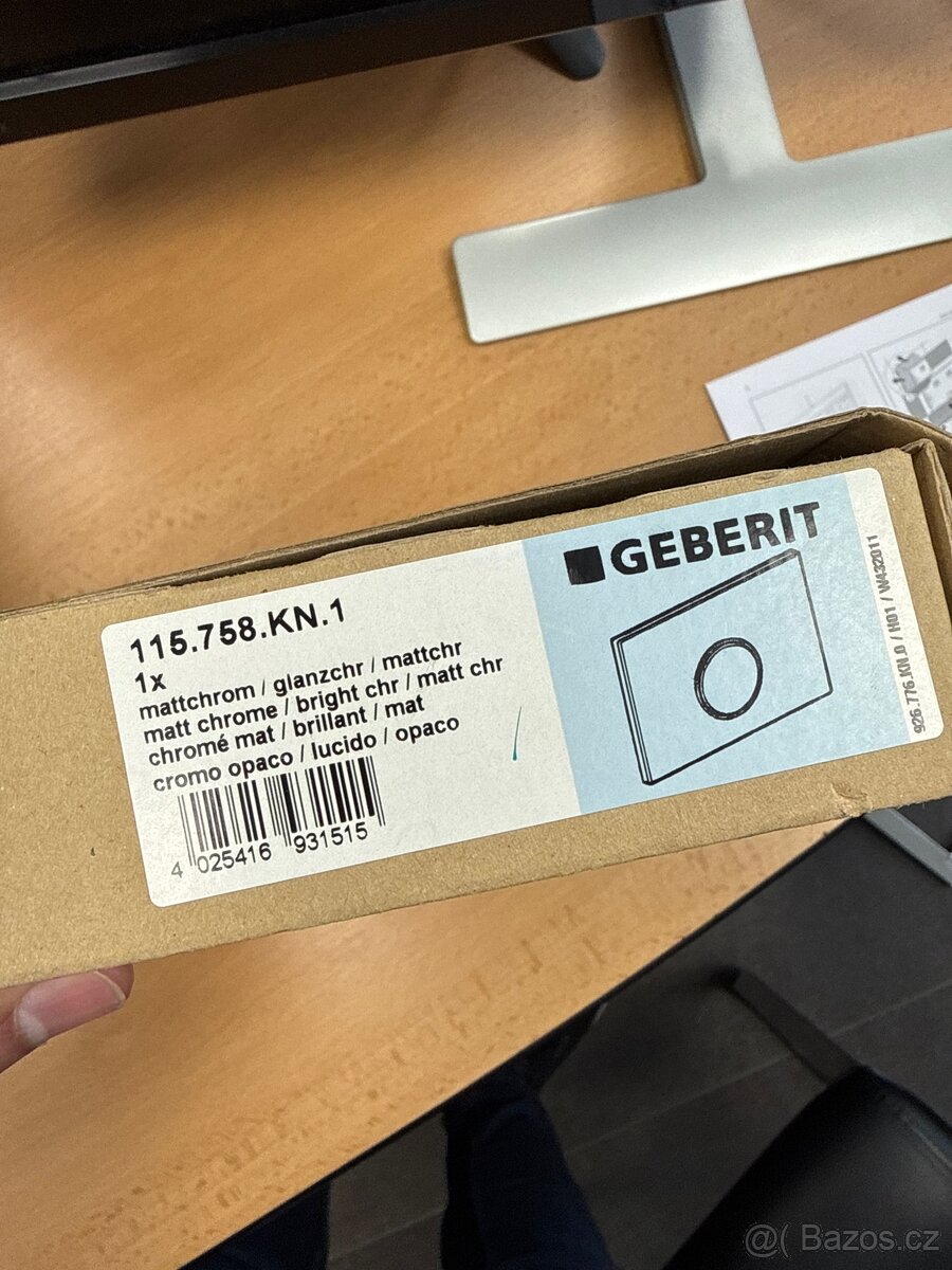 Geberit ovládací tlačítko start/stop, Sigma 10, - 3