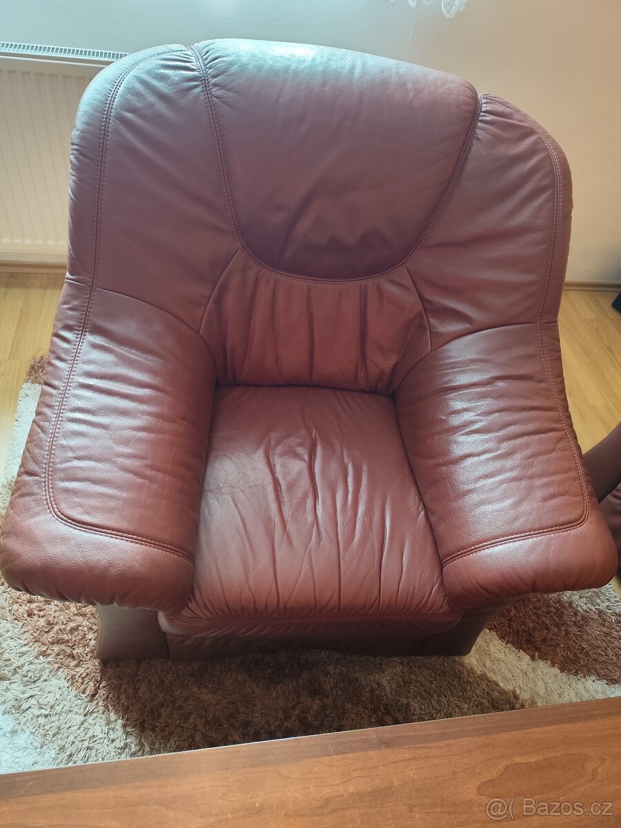 Kožená sedací souprava - 3