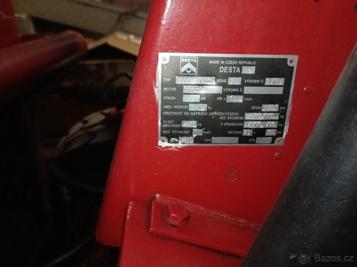 vzv desta DVHM 2522 - 3