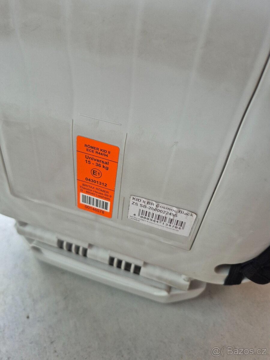 Britax Römer KID II, dětská sedačka 15-36kg - 3