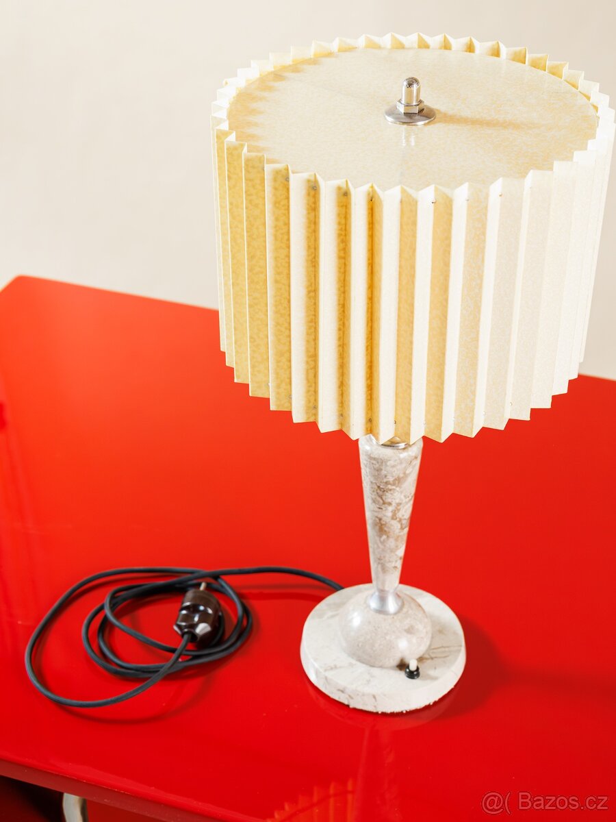 STOLNÍ LAMPA-ART DECO - 3