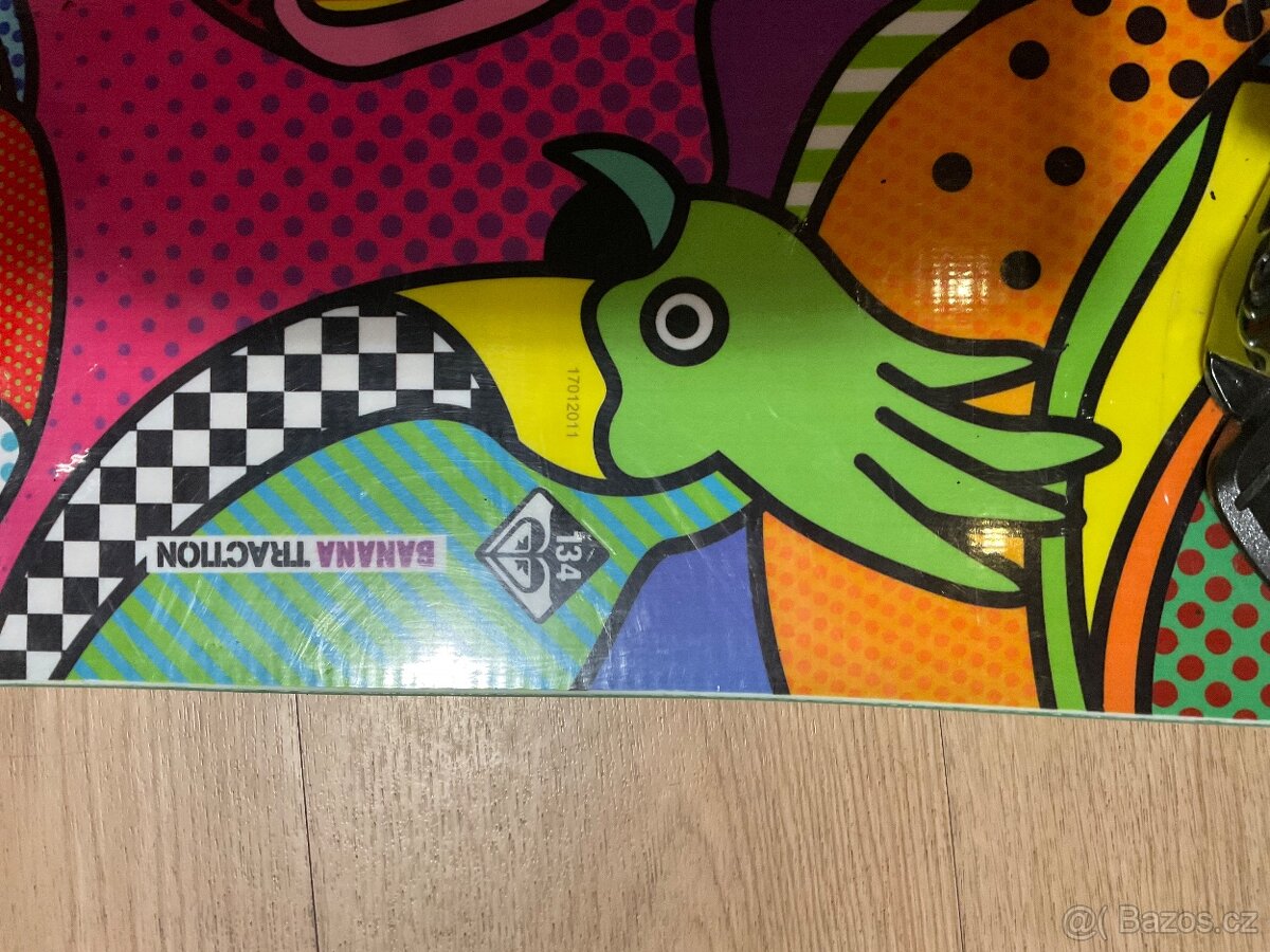 snowboard Roxy 134 s vázáním Roxy typu Flow - 3