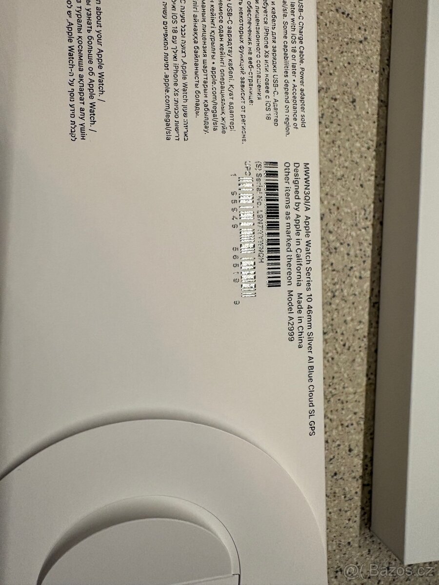 Apple watch 10 46mm stříbrné - 3