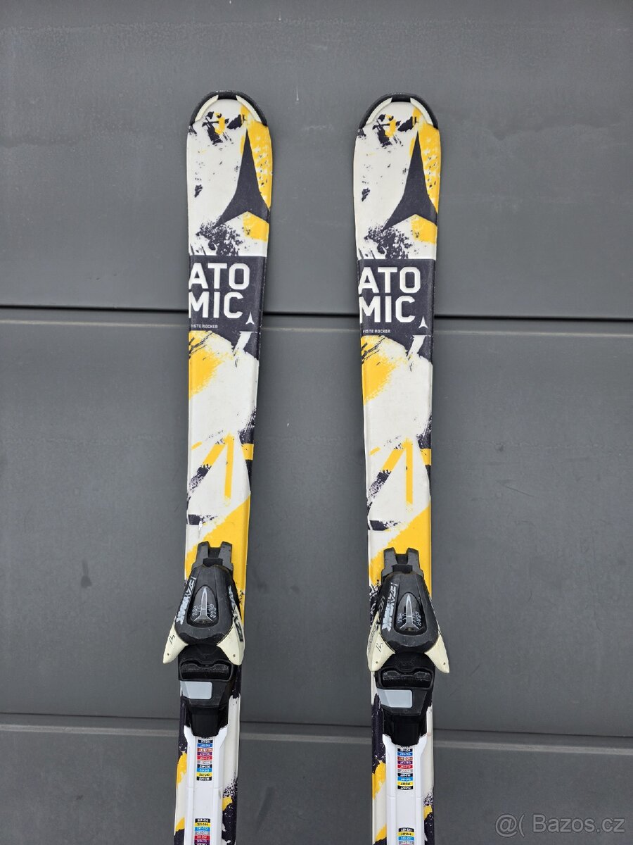 Lyže ATOMIC VANTAGE, 130 cm + lyžáky ROSSIGNOL - 3