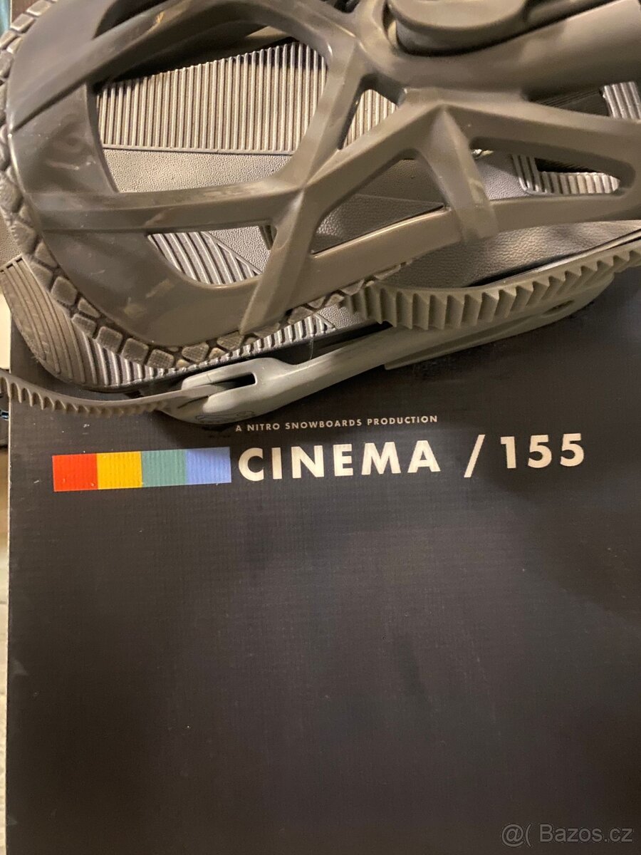 SNOWBOARD NITRO CINEMA 155 + VÁZÁNÍ DRAKE - 3
