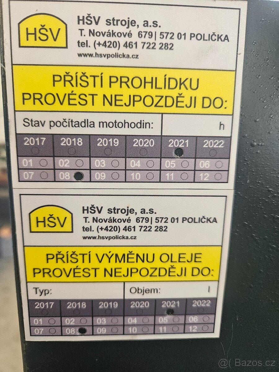 Hydraulický montážní lis HŠV Polička - CMS 2,5 DM - 3