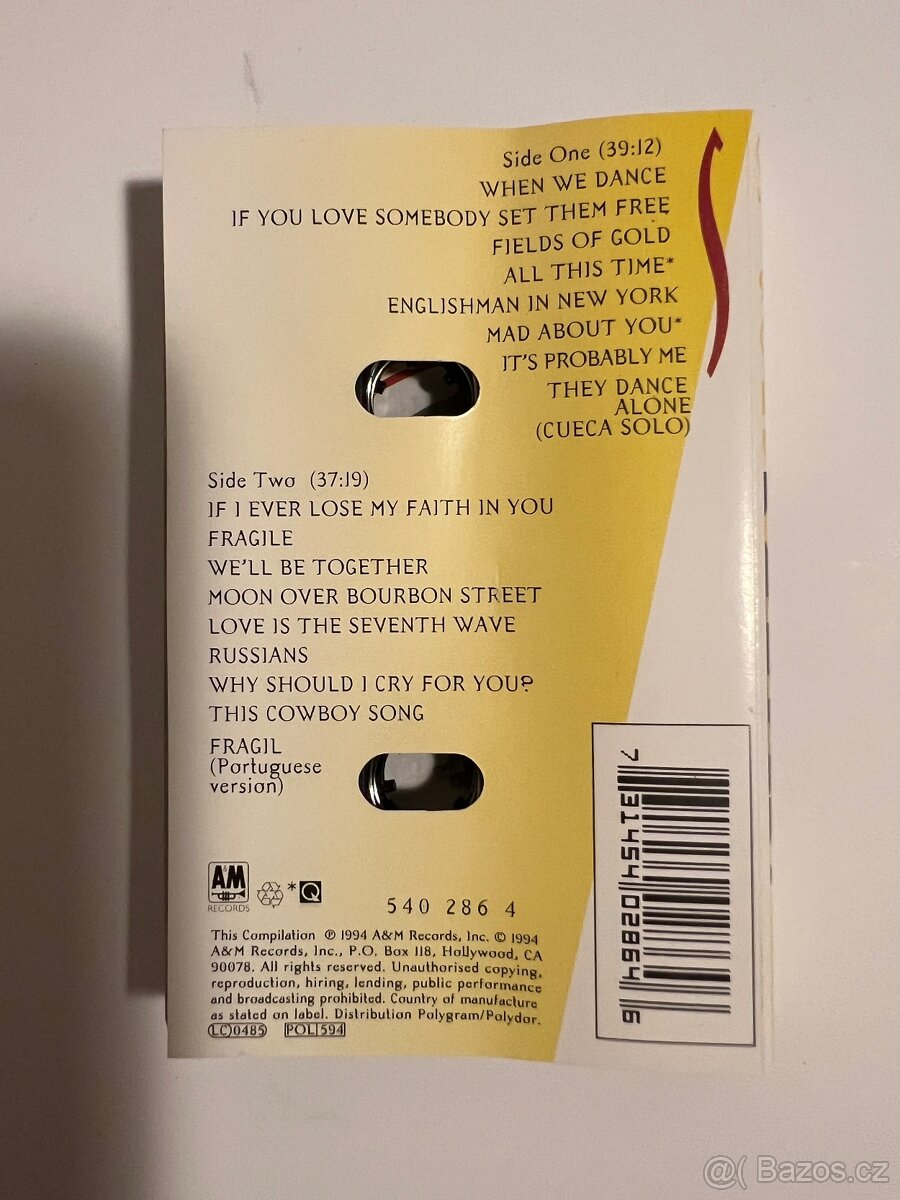 Sting - Fields of gold 1994 - 3