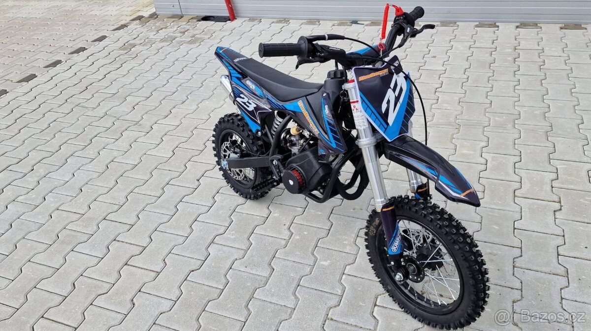 motorka Jumper 60ccm 2T, modra - 3