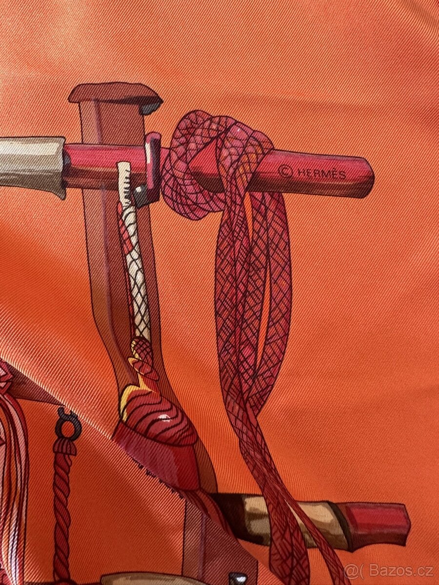 Originál šátek Hermés Passementerie 1960 - 3