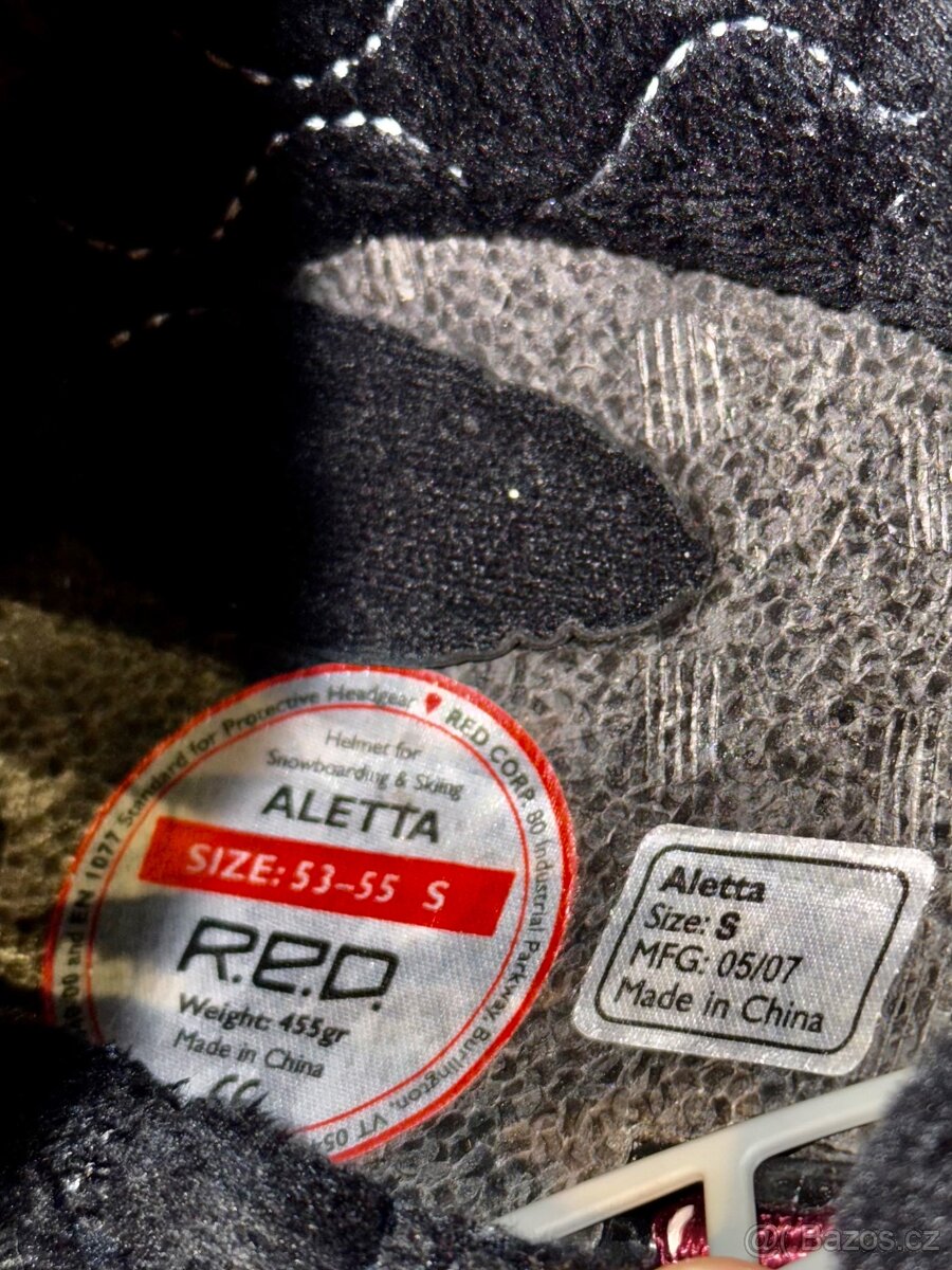 Damska, divci helma RED (Burton) - 3