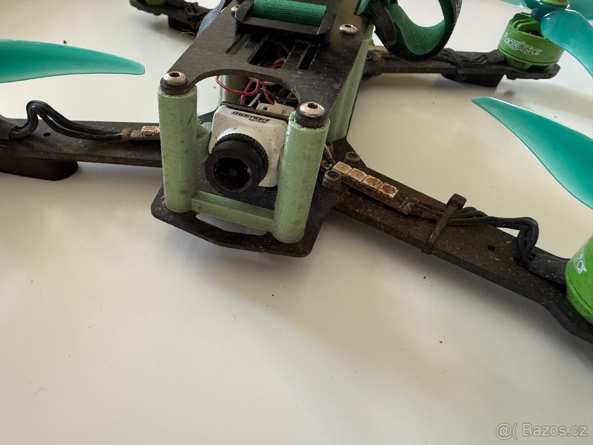 Freestyle dron 5”, ELRS + analog, použitý + nový rám zdarma - 3