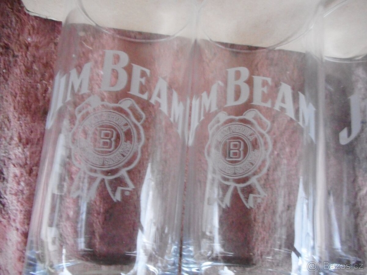 Sklo vysoké Jim Beam - 3