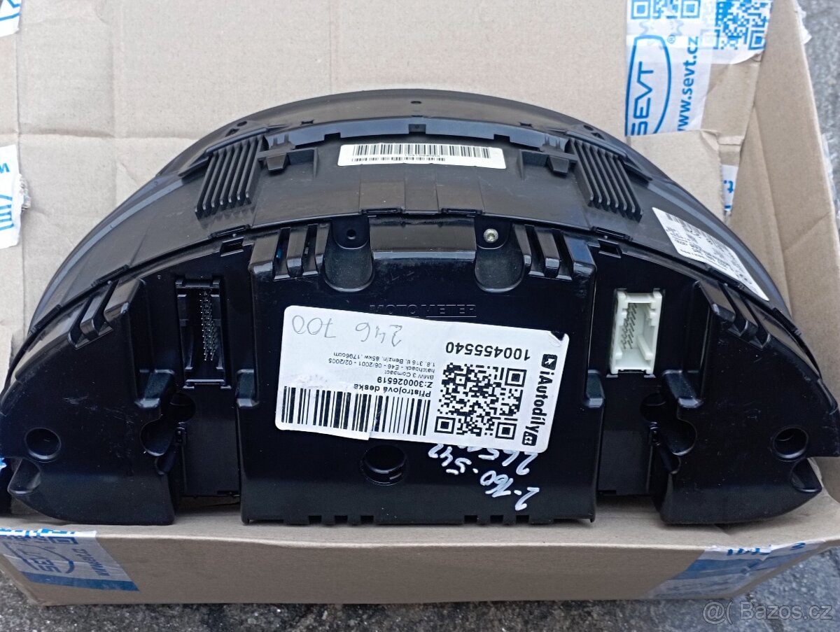 Budíky BMW e46 N42 B18,N42 B20 - 3