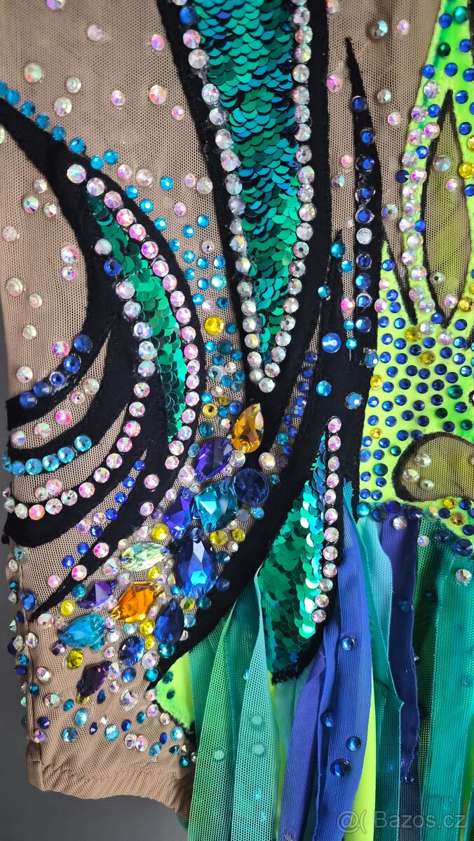 Gymnastický závodní dres 134 - 3