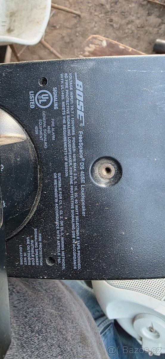 100V reproduktory BOSE a EVID - 3