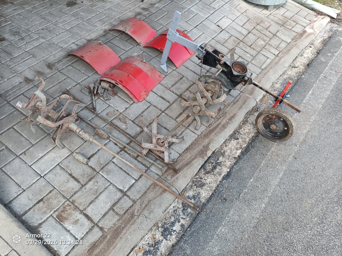 Prodám kompletní rotavátor Vari s převodovkou - 3