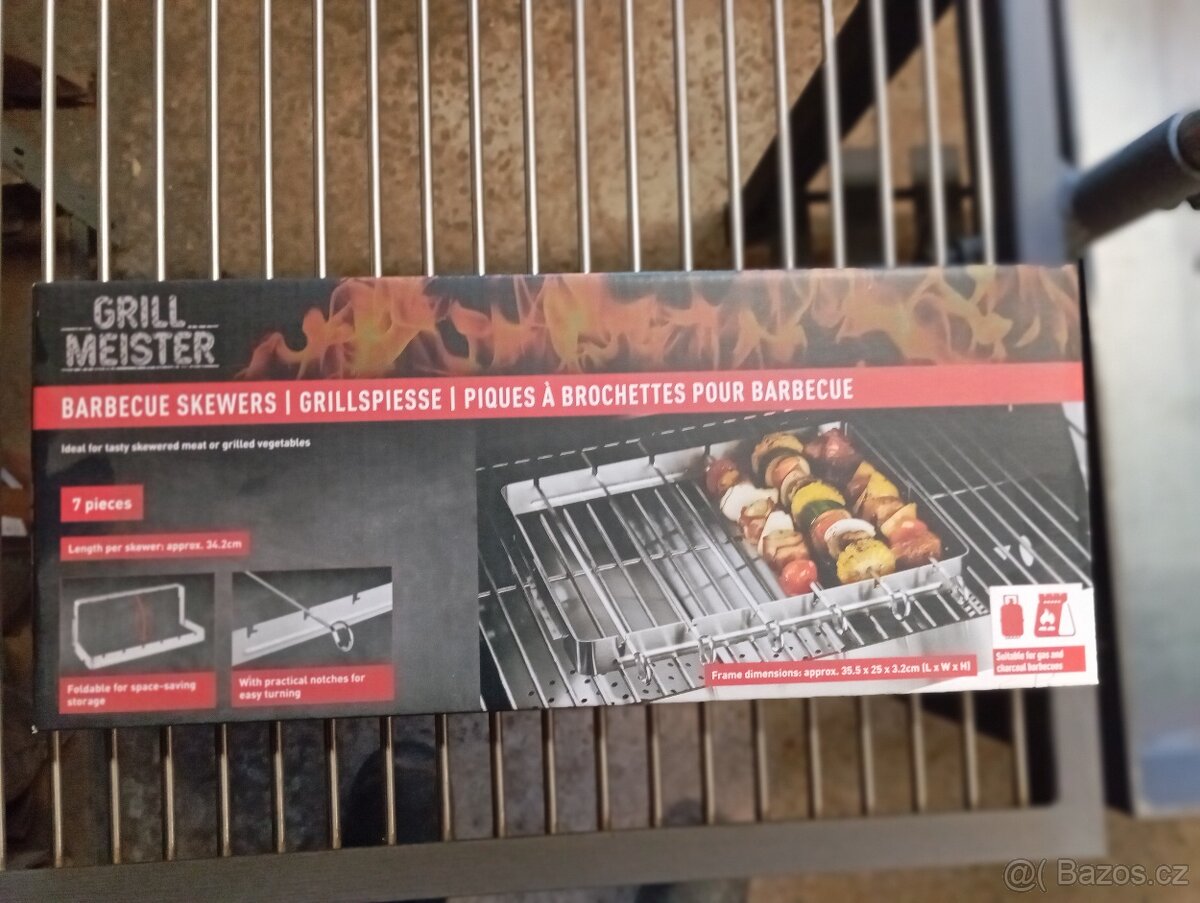 Zahradní přenosné ohniště,gril,4mm plech - 3