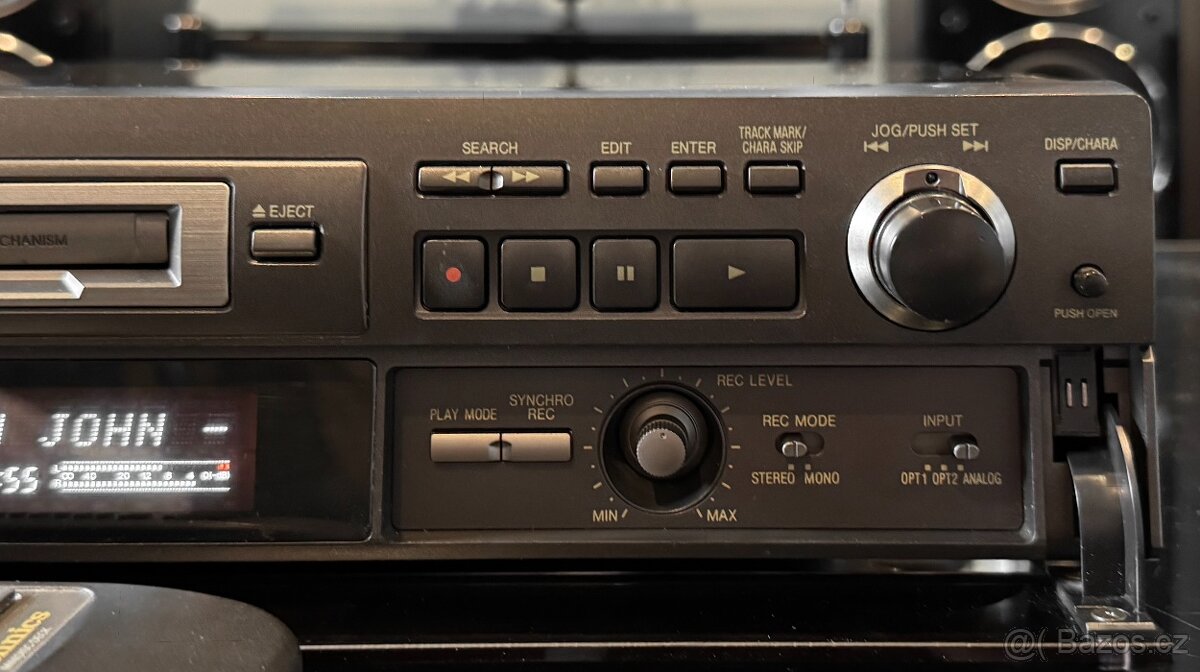 Technics SJ-MD150 MiniDisc přehrávač s DO - 3