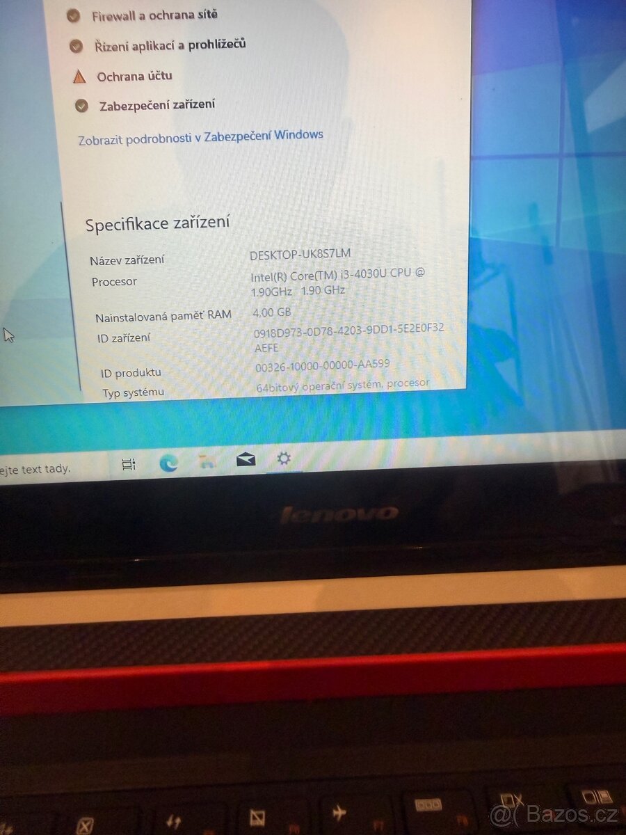Lenovo Flex 2-14 – i3 4030U , dotykový LCD - 3