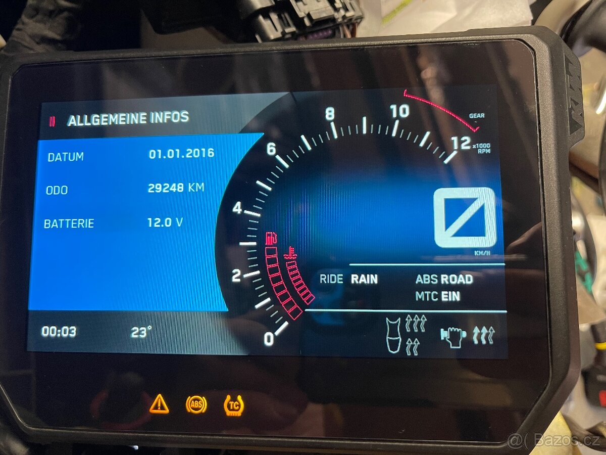 ktm 1290 superadventure superduke GT budik tacho - 3