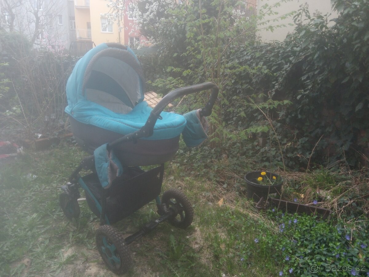 Dětský kočárek, trojkombinace - 3