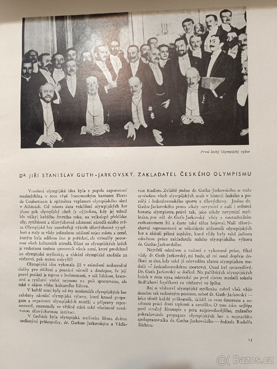 Kniha Památník Československé tělesné výchovy a sportu - 3