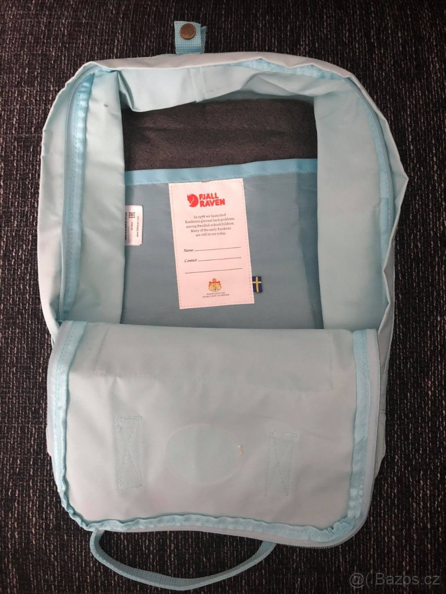 Nový batoh Fjällräven Kanken bledomodrý - 3