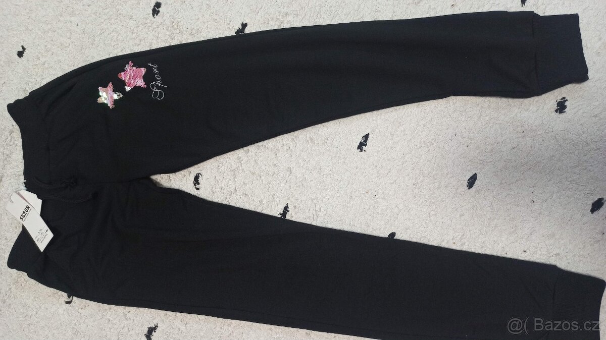 Dívčí tepláky - vel. 146/152 - nové s visačkou - 3