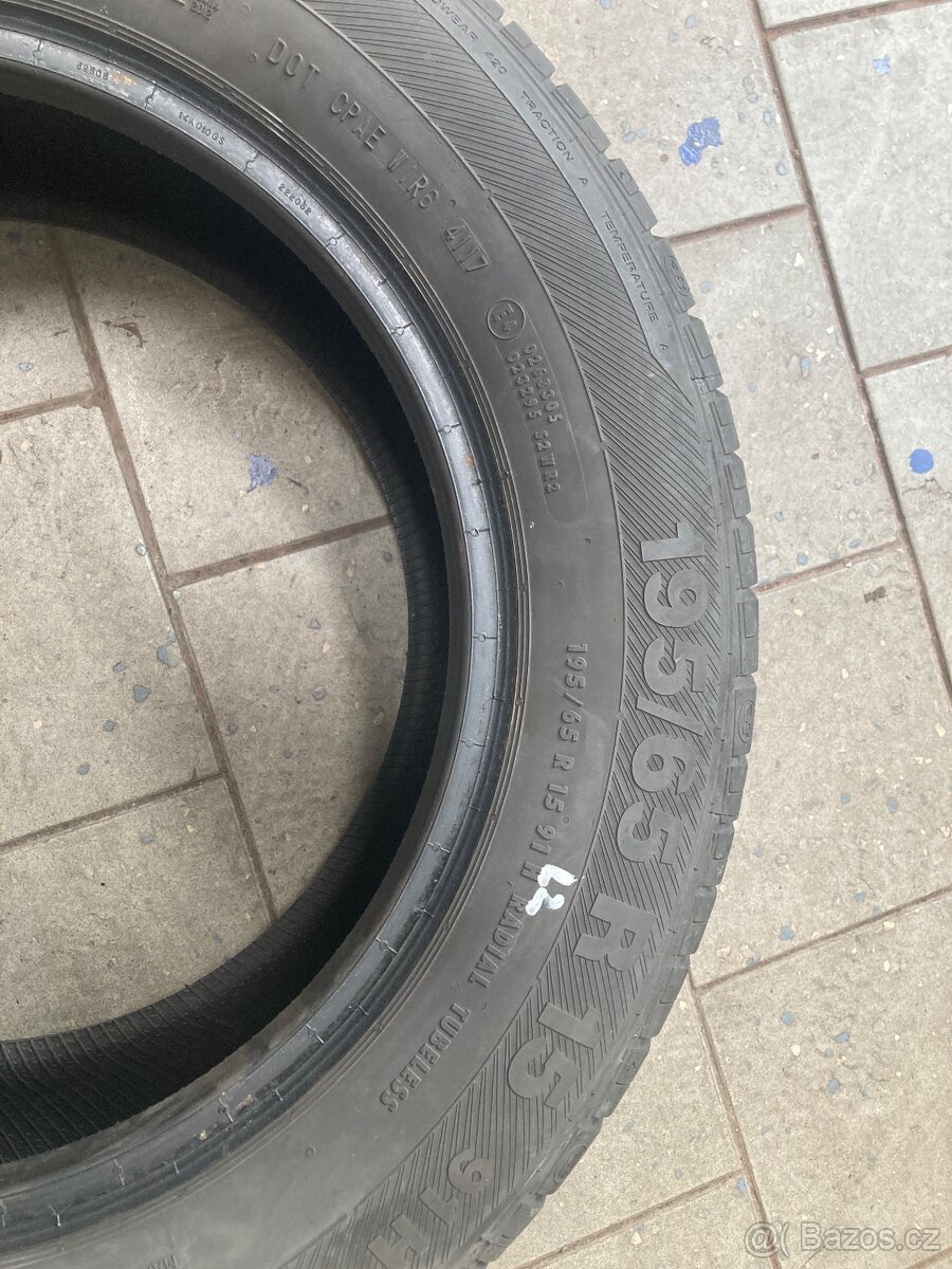 195/65r15 letní pneu - 3