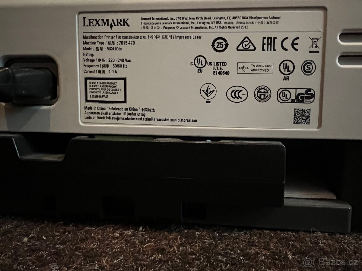 Tiskárna LEXMARK MX410de - 3