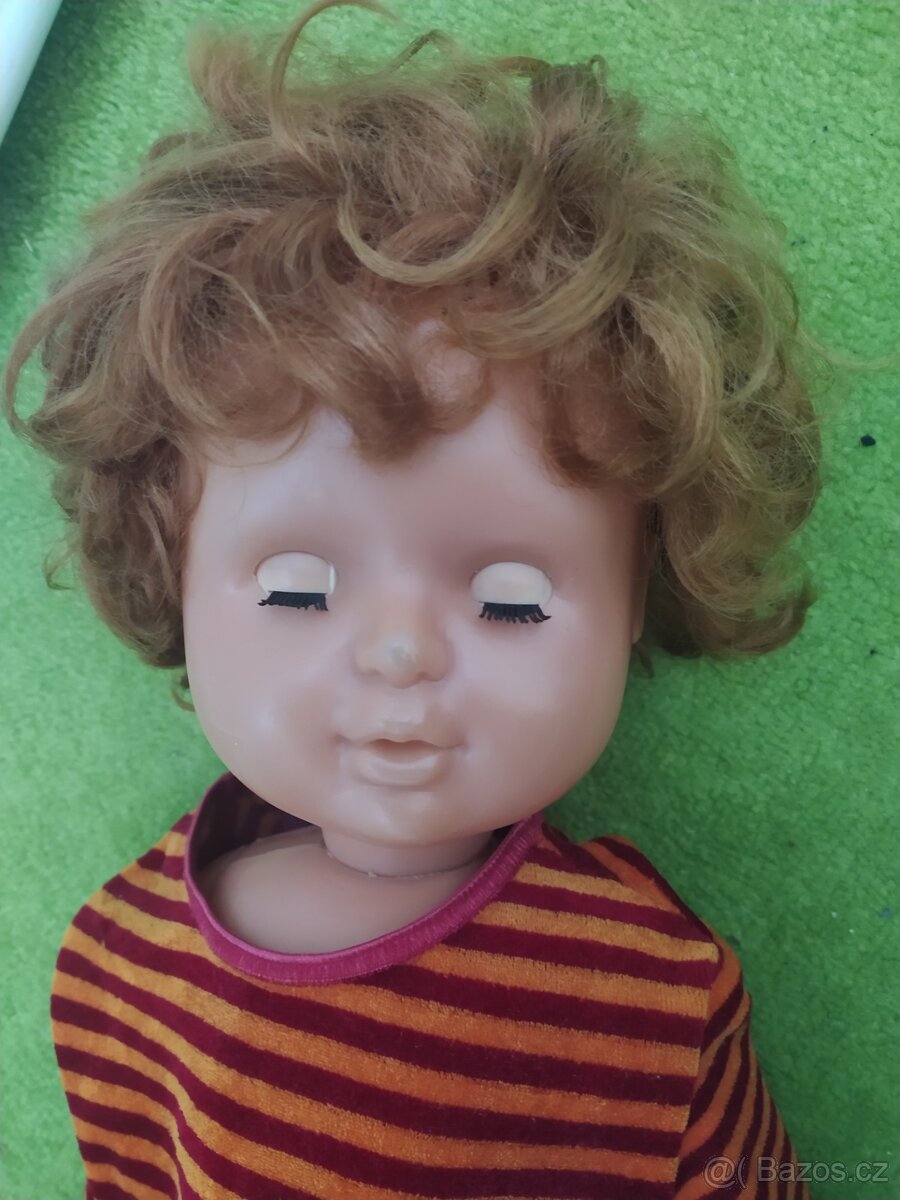 Velká Retro panenka, stará panenka. - 3
