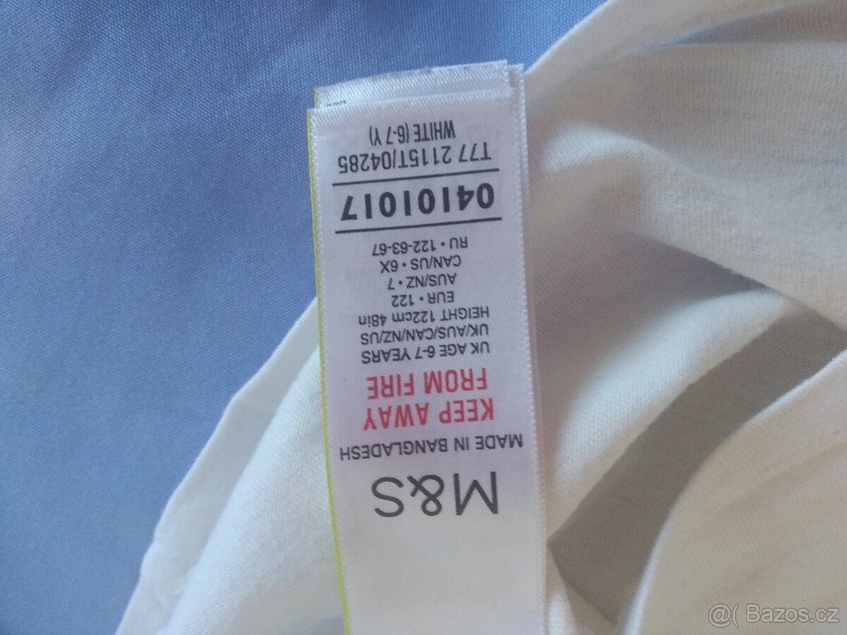 Tričko dívčí M&S vel. 122 - 3
