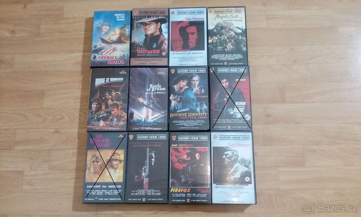 originální VHS kazety (videokazety) - 3