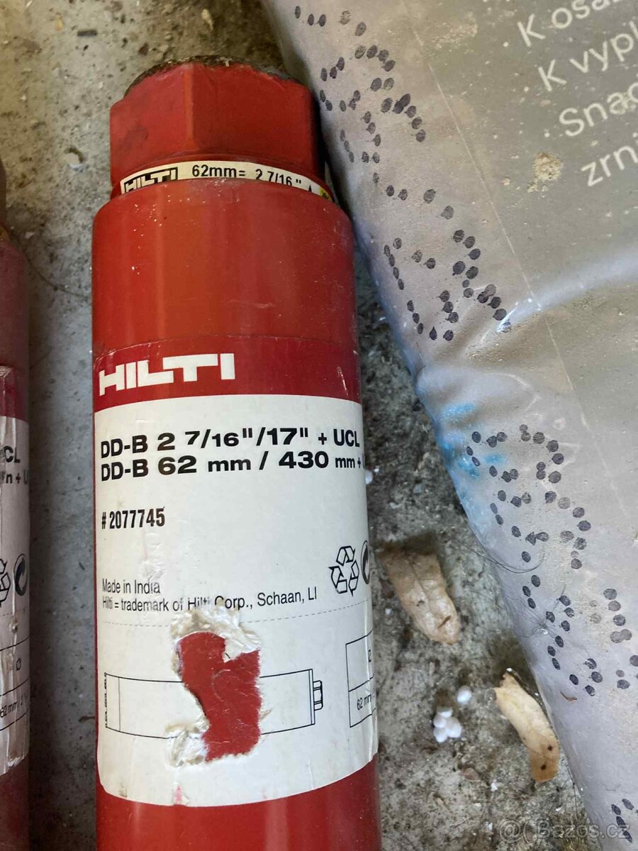 Jádrové vrtáky Hilti a příslušenství - 3