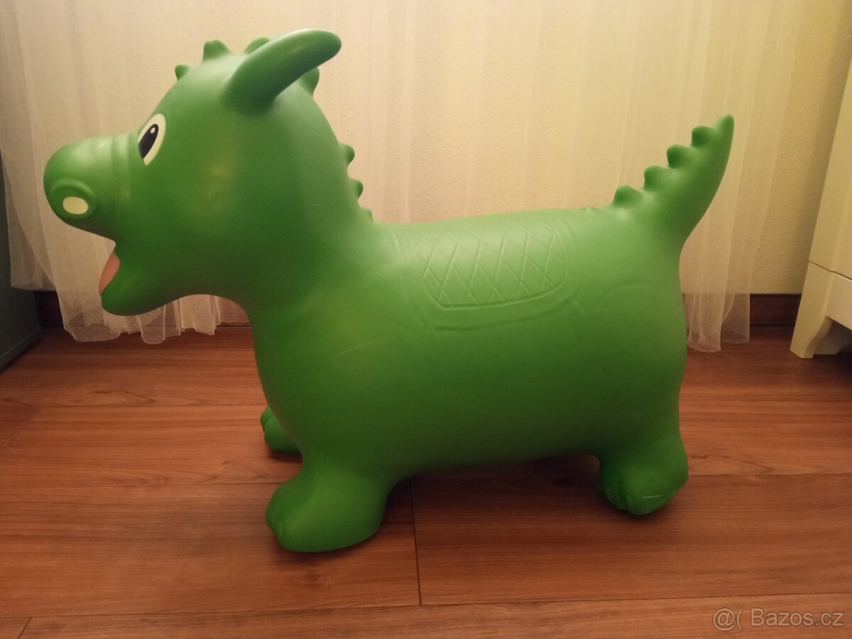 Gumové hopsadlo drak - 3