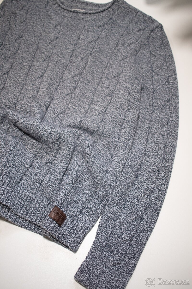 Hollister Pánský svetr Cable Knit - 3