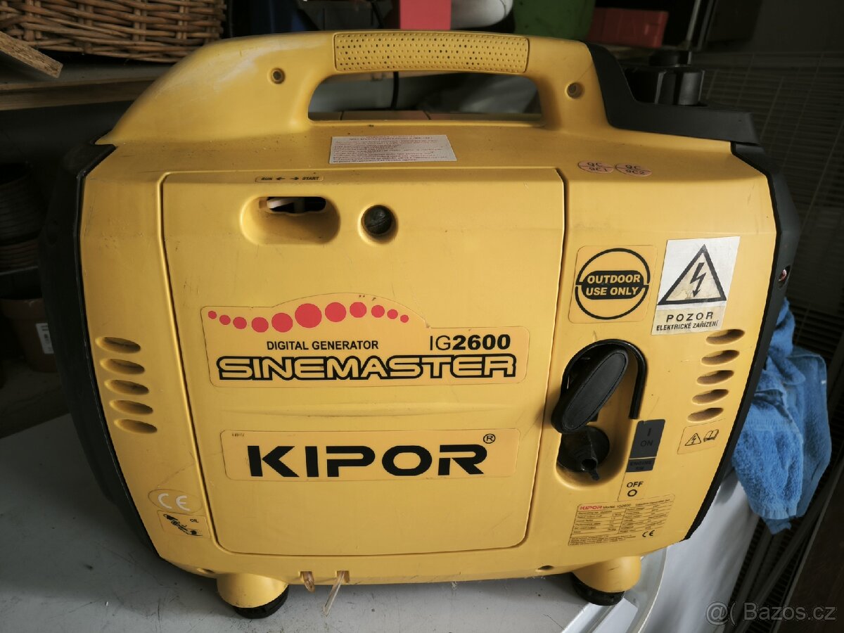 Elektrocentrála Kipor IG 2600 - 3
