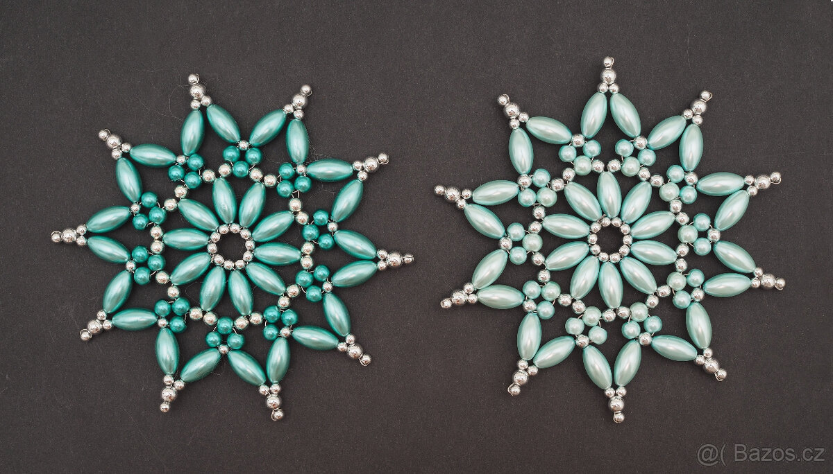 tyrkysové hvězdy sada - 3